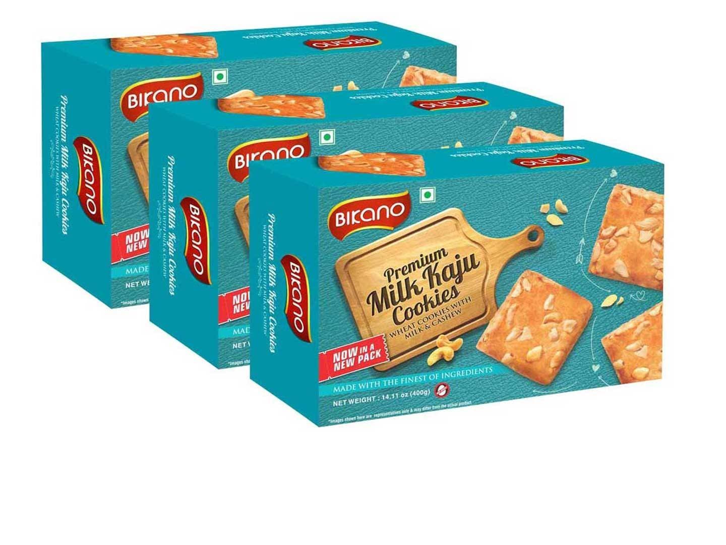 Bikano Premium Milk Kaju Cashew Cookies - Distacart