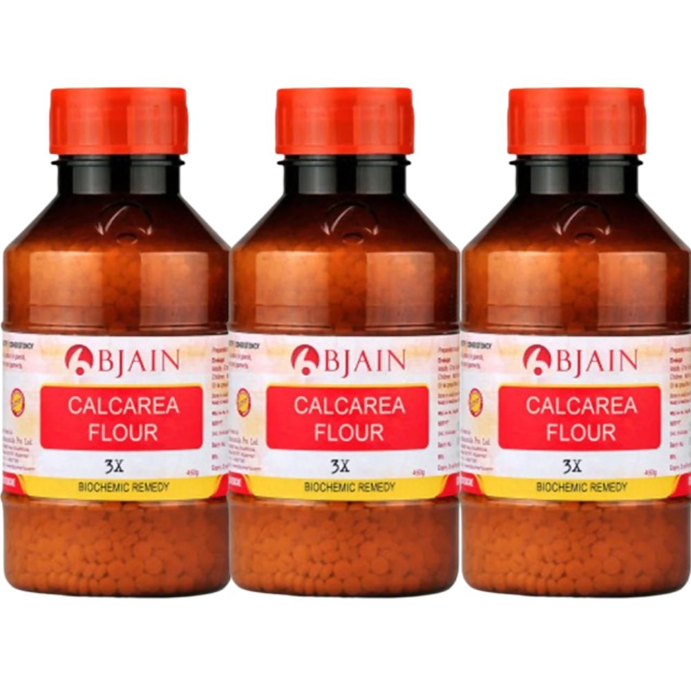 Bjain Homeopathy Calcarea Fluorica (Flour) Biochemic Tablet - Distacart