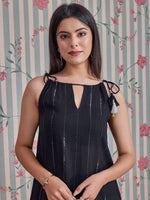 Thumbnail for Ode by House of Pataudi Straight Kurta with Palazzos - Distacart