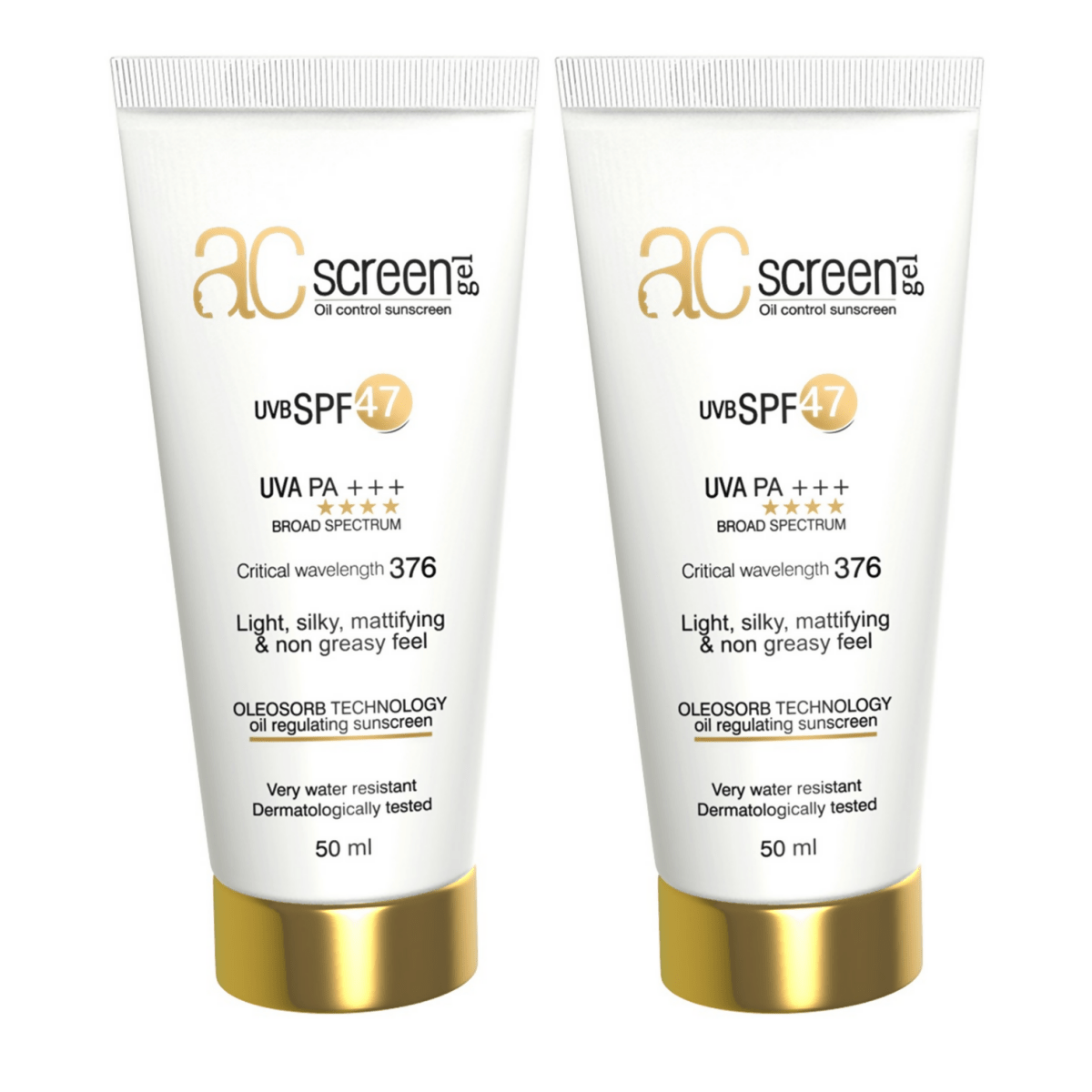 Acscreen Sunscreen For Oily And Acne Skin (UVB SPF 47) UVA PA +++
