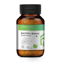 Thumbnail for Merlion Naturals Bacopa 500mg Tablets - Distacart