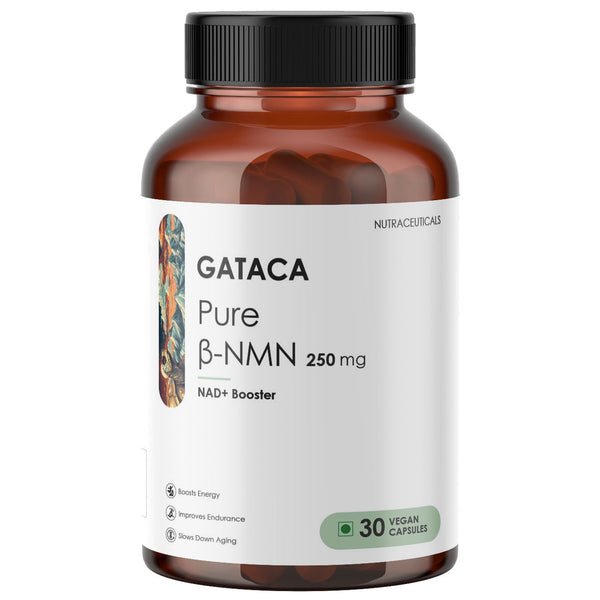 GATACA Pure β-NMN -  250 mg Capsules, Backed by 21 Patents