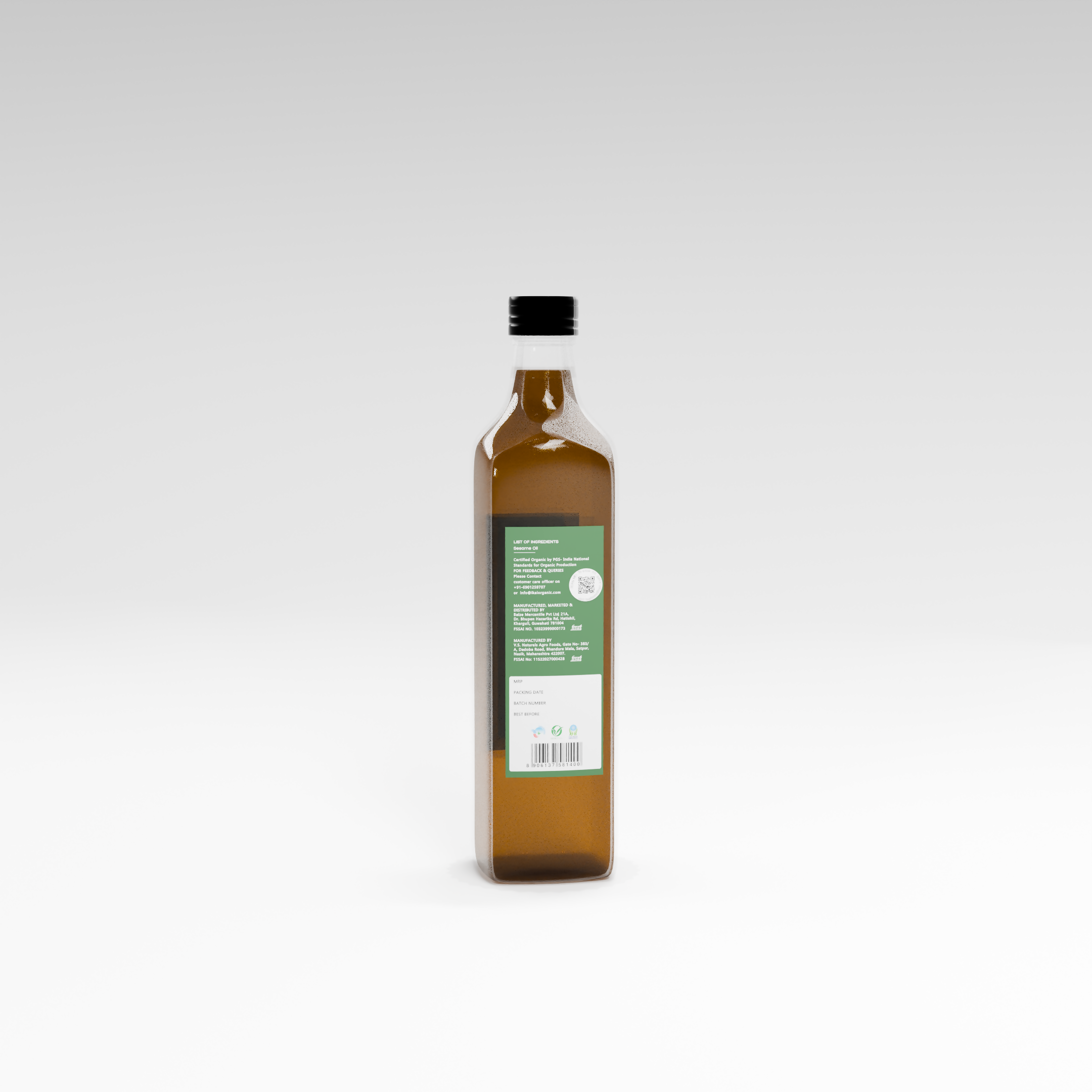 4 - Organic Sesame Oil - 500ml