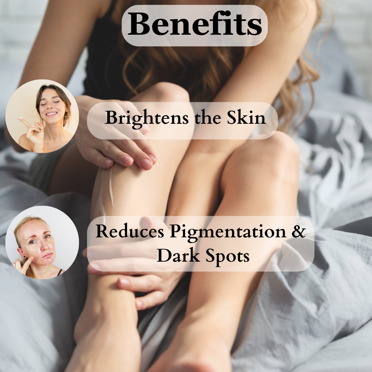 Vigini Whitening Lightening Body Polishing Day Night Gel Cream - Distacart