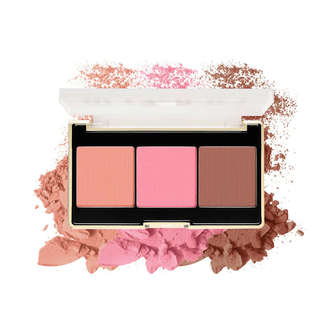 Milani Cheek Kiss Powder Blush Palette - Golden Hour Glow - Distacart