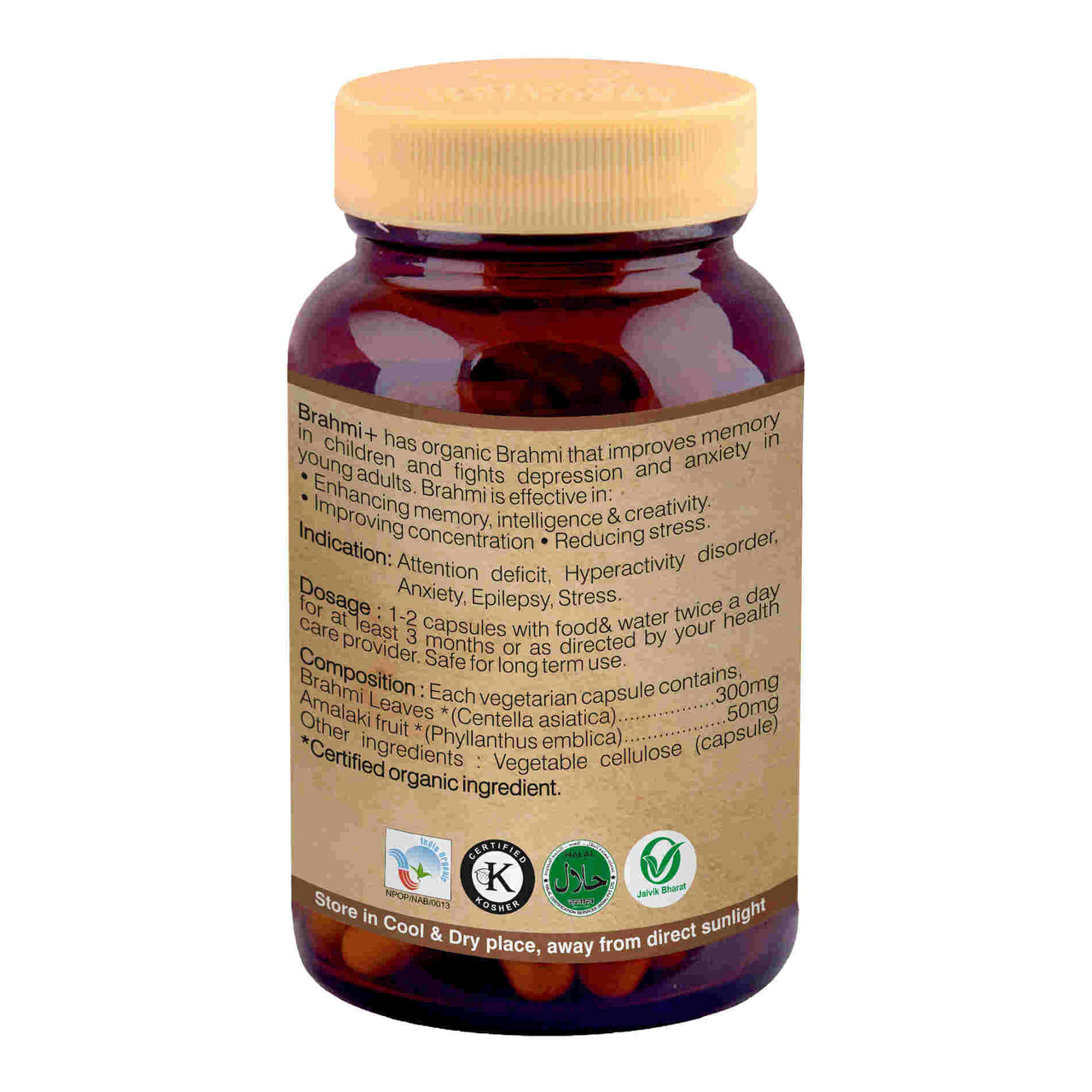 Organic Wellness Ow'Heal Brahmi+ - Distacart