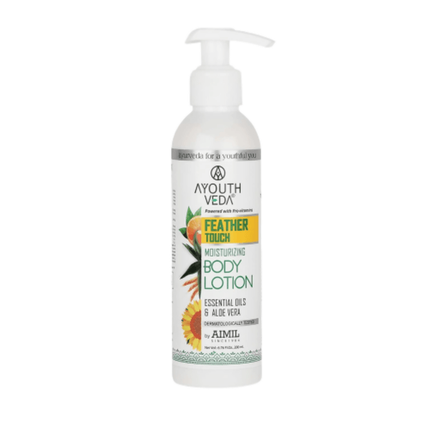 Ayouthveda Feather Touch Moisturizing Body Lotion - Distacart