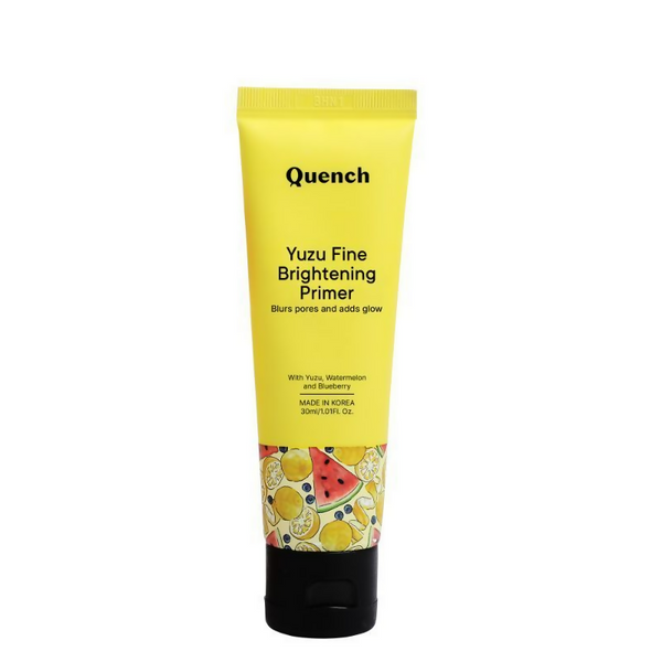 Quench Vitamin C Brightening Primer with Yuzu Extracts & Hydrates & Brightens Skin - Distacart
