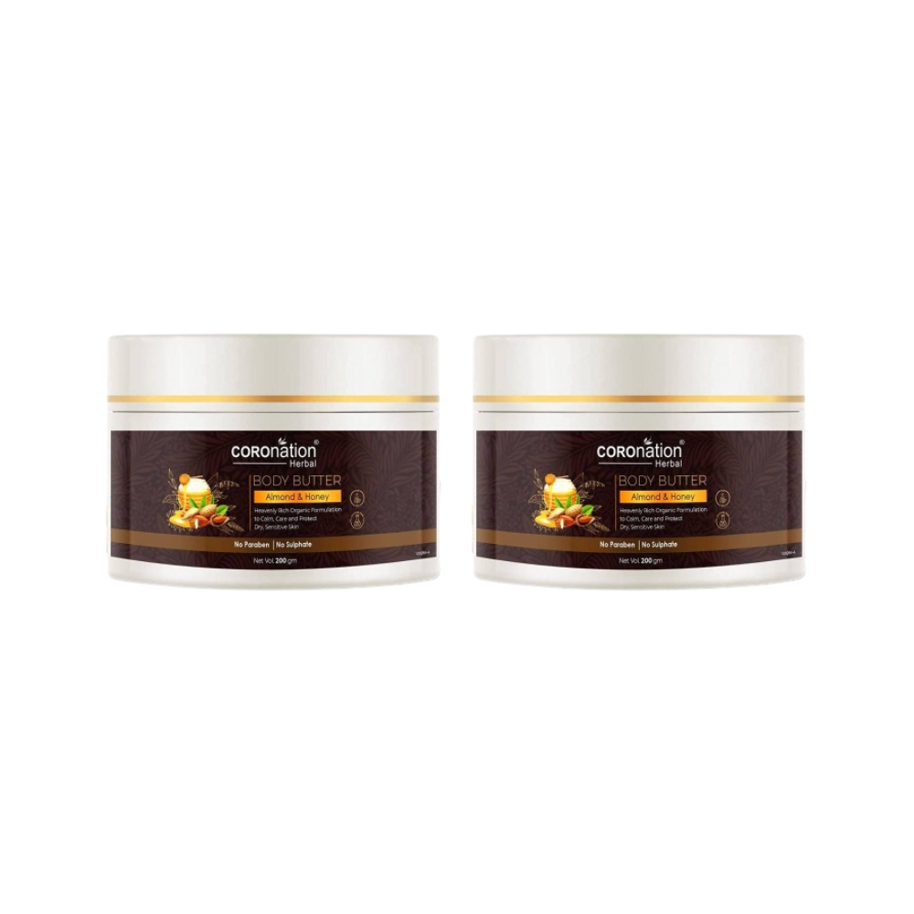 Coronation Herbal Almond & Honey Body Butter - Distacart
