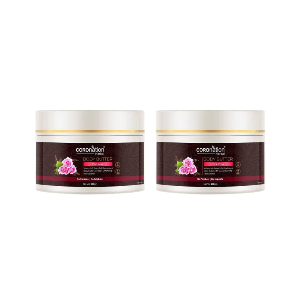 Coronation Herbal Pink Rose Body Butter - Distacart