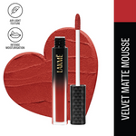 Thumbnail for Lakme Xtraordin-Airy Velvet Matte Lip Mousse - The One Red - Distacart