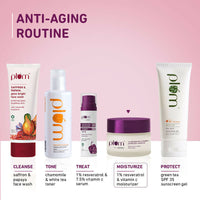 Thumbnail for Plum 1% Resveratrol & Vitamin C Anti-Aging Moisturizer For Glowing Skin