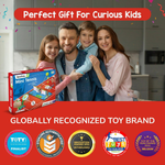 Thumbnail for Smartivity Tabletop Tennis Game Kit For Kids 6 To 12, 2-Player Stem Toy With Mechanical Rackets & Scoreboard