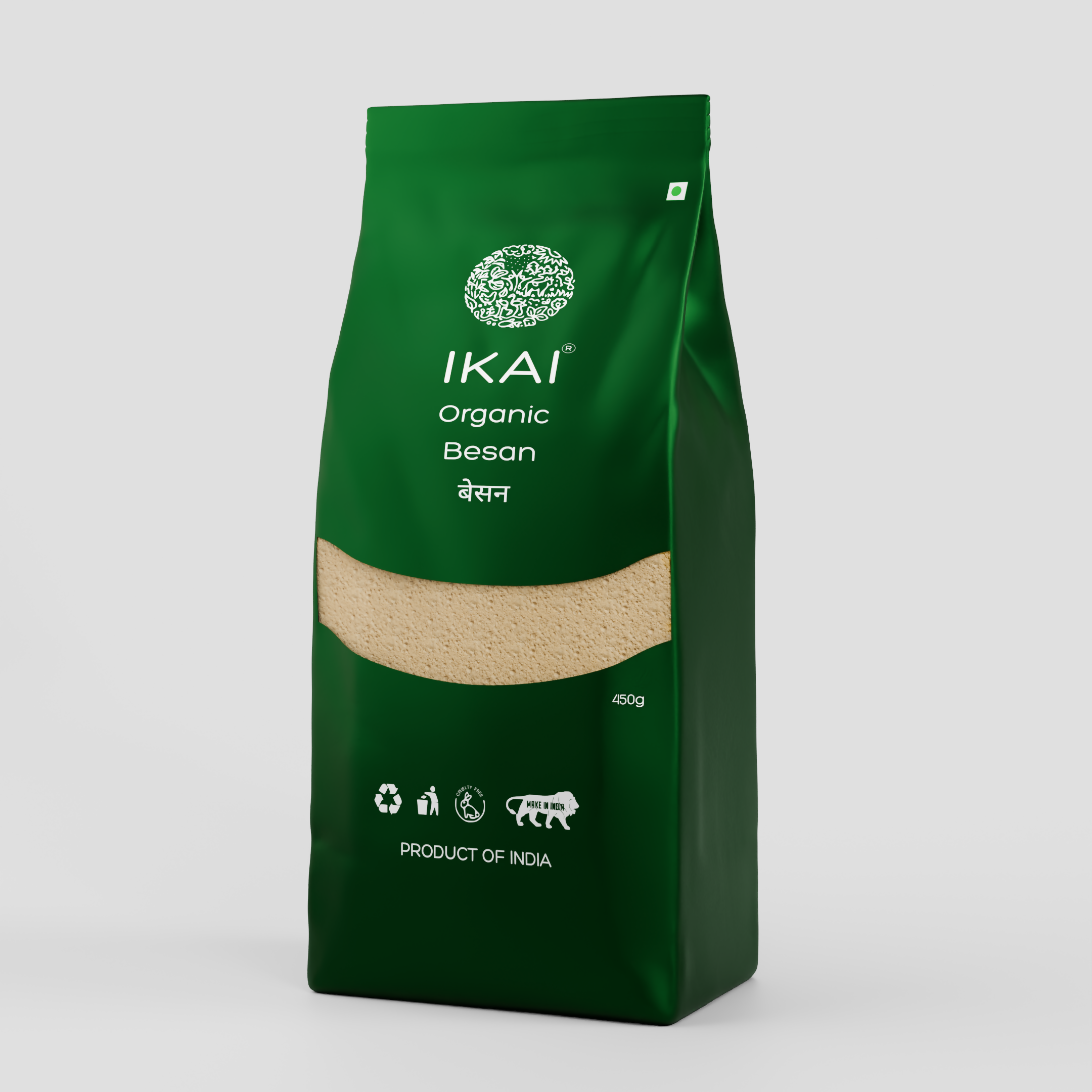 4 - Organic Besan - 450 gm