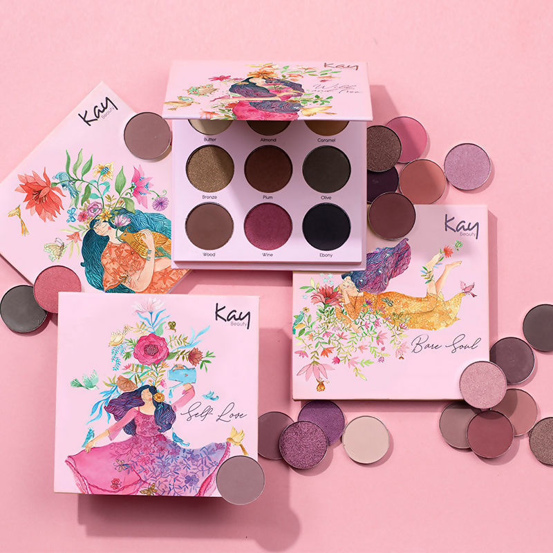 Kay Beauty By Katrina Kaif Eyeshadow Palette - Pure Bloom - Distacart