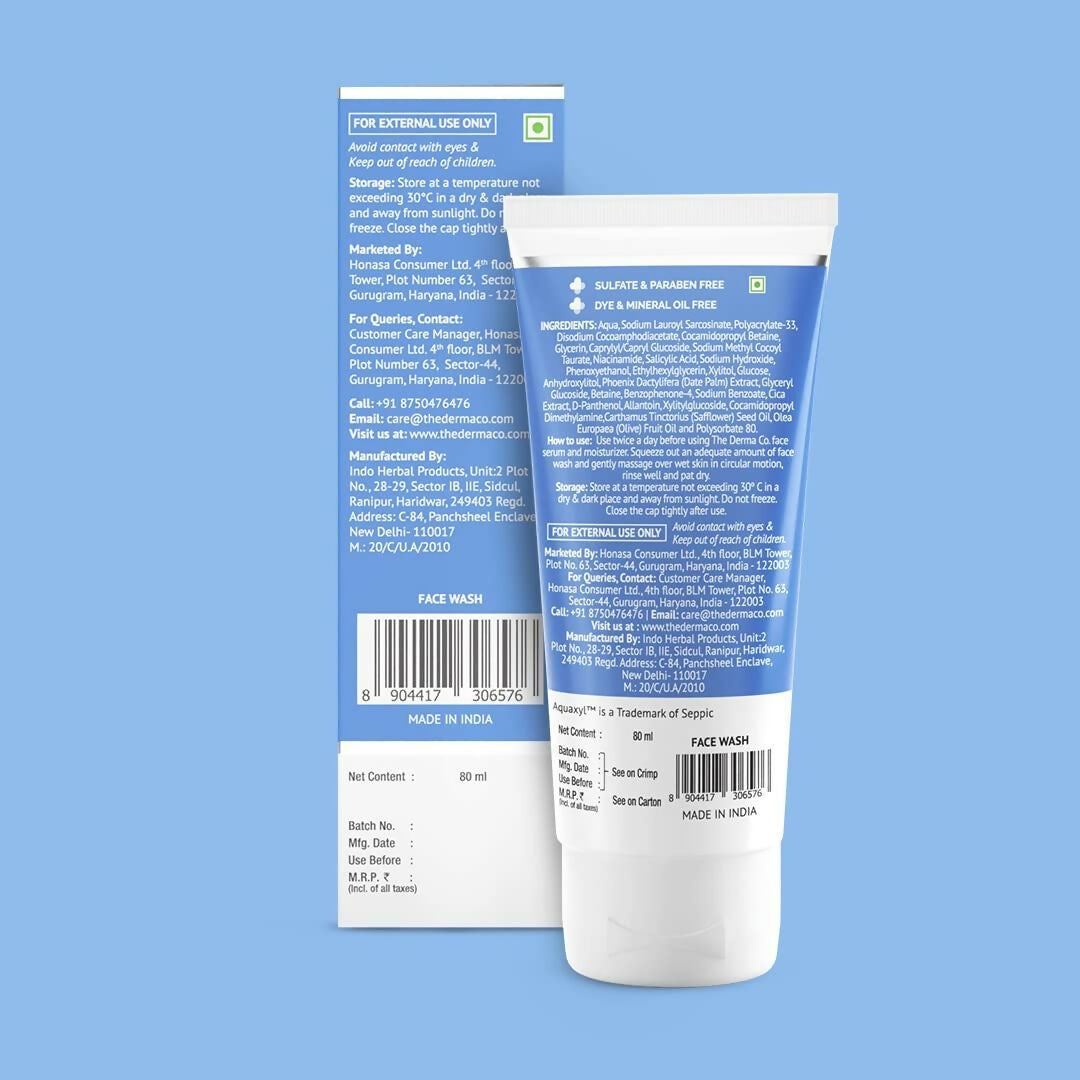 The Derma Co Sali-Cinamide Anti-Acne Face Wash - Distacart