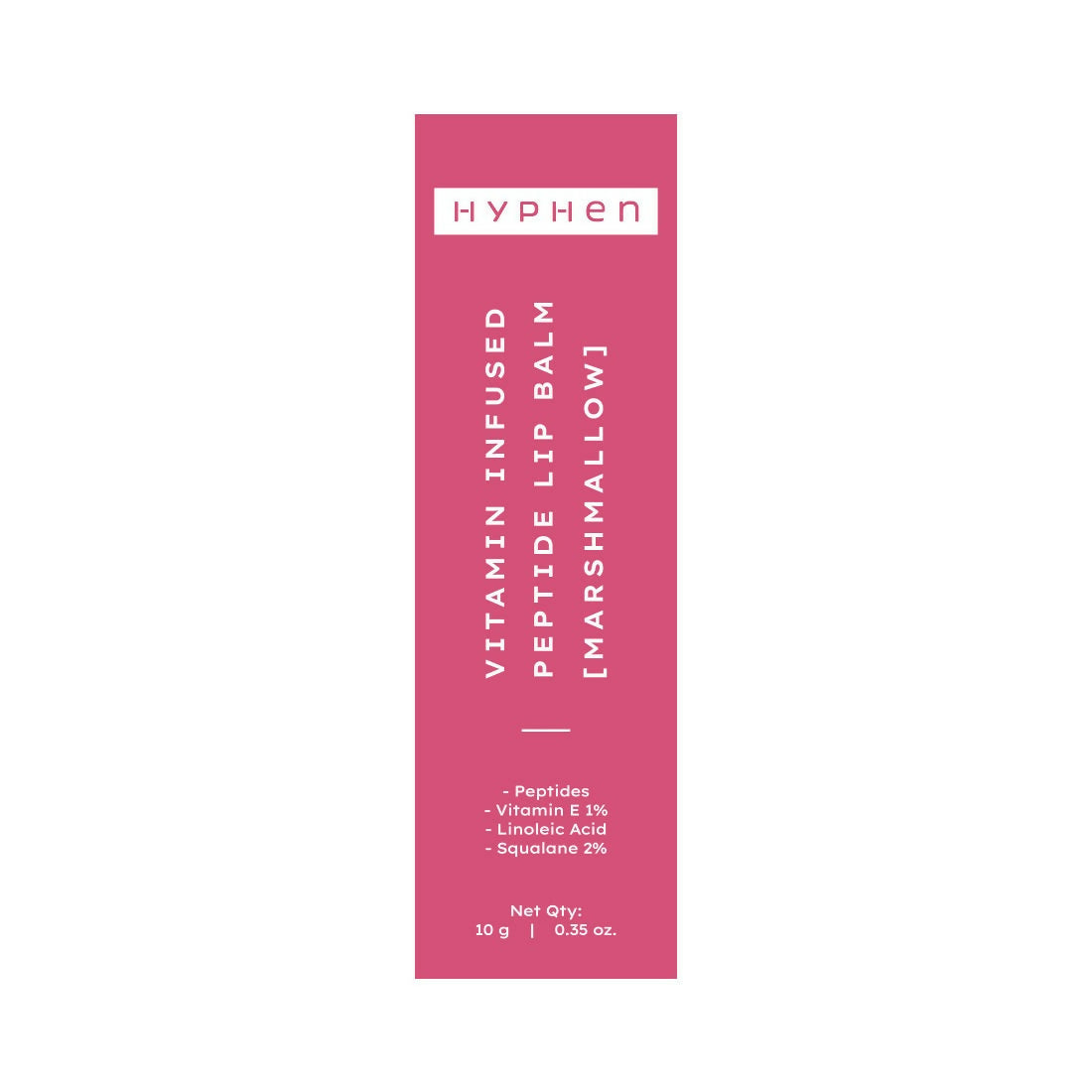Hyphen By Kriti Sanon Marshmallow Vitamin Infused Peptide Lip Balm, Hydrate & Moisturize, Smoothen Lips & Repair Moisture Barrier - Distacart