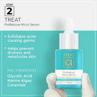 Thumbnail for VLCC Clinic Acne Control Regime CSMS (Cleanser, Serum, Moisturizer, Sunscreen) For Acne Care Combo