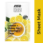 Thumbnail for Nykaa Skin Secrets Indian Rituals Lemon + Honey Sheet Mask For Glowing & Clear Skin - Distacart