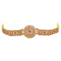 Thumbnail for Elite trade Brass Gold Red Jewel Set