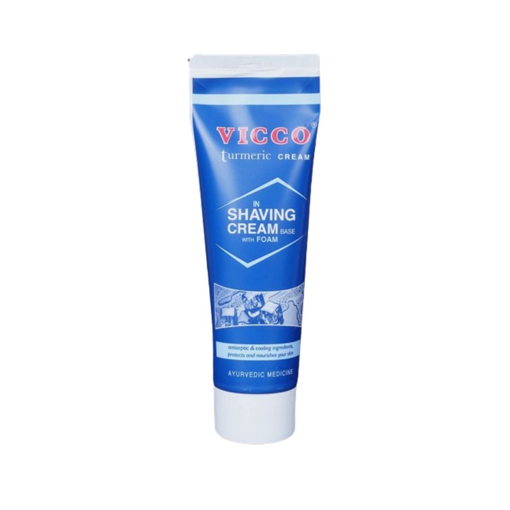 Vicco Turmeric Shaving Cream With Foam Base - Distacart