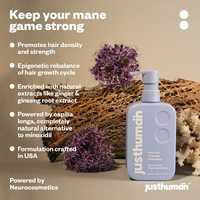 Thumbnail for JustHuman Anti Hairfall shampoo