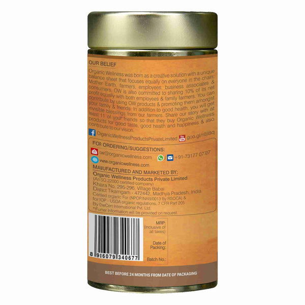 Organic Wellness Ow'Real Cinnamon Liquid Yoga Leaf Tea Tin Pack - Distacart