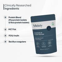 Thumbnail for Miduty by Palak Notes Shapeme Up Plant Protein Powder - Distacart