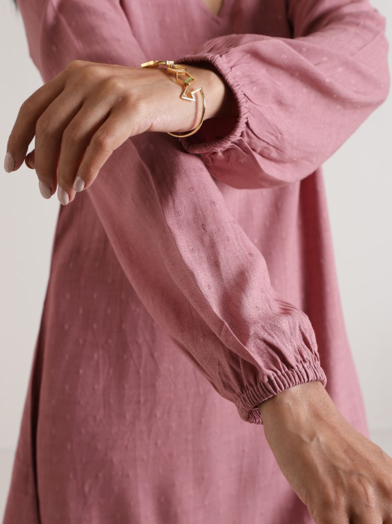 trueBrowns Mauve Short Co-Ord Set - Distacart