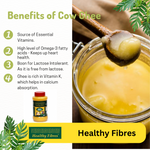 Thumbnail for Healthy Fibres Cow Ghee - Distacart