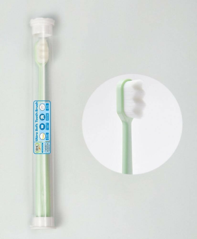 AHC Baby Ultra Soft Toothbrush With Micro Nano Bristles With Tongue Cleaner - Distacart