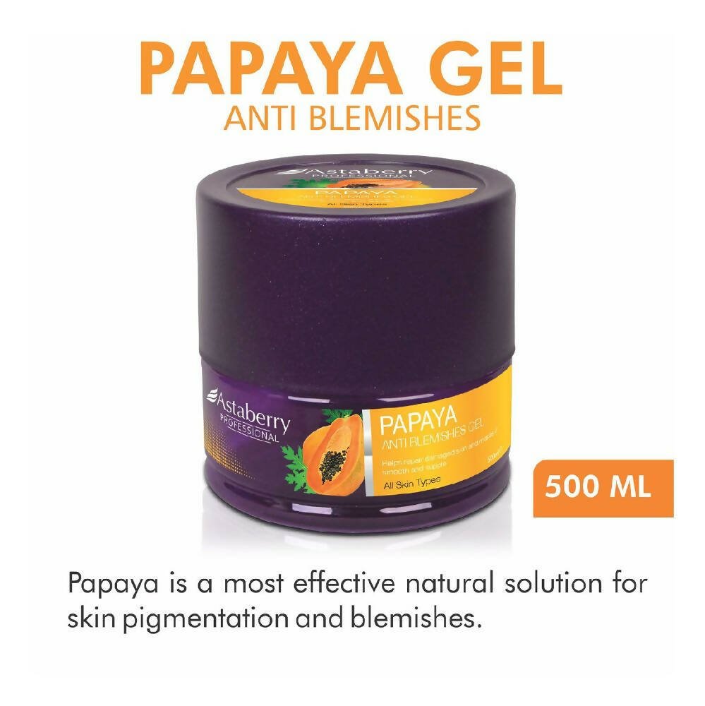 Astaberry Papaya Anti Blemishes Face Gel - Distacart