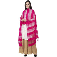 Thumbnail for A R SILK Payal Plan Regular Dupatta Rani Color Dupatta or Chunni