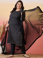 Thumbnail for Sztori Women Floral Printed Regular Kurta with Trousers & With Dupatta - Distacart
