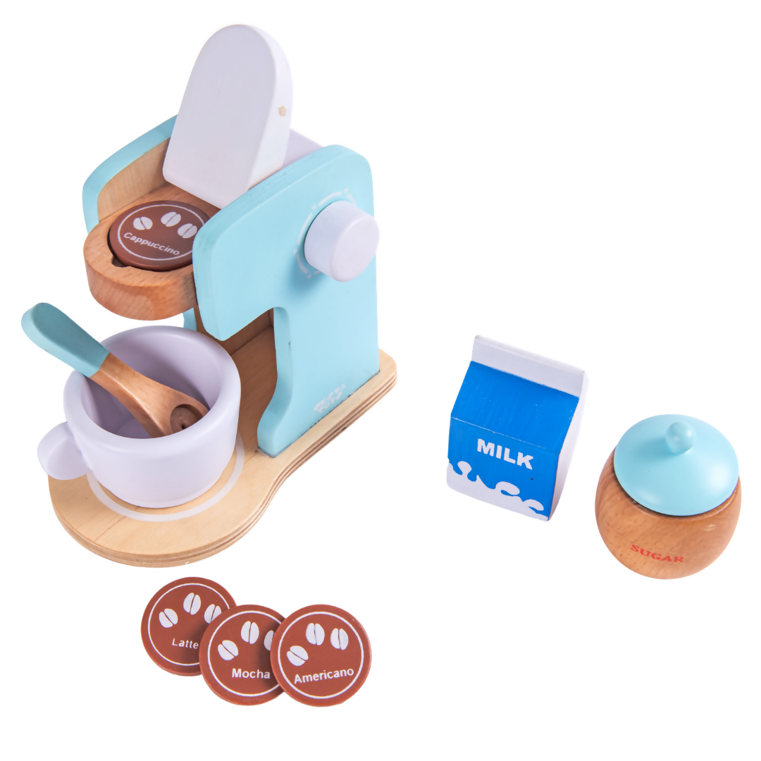 Wooden Coffee Machine Toy 1