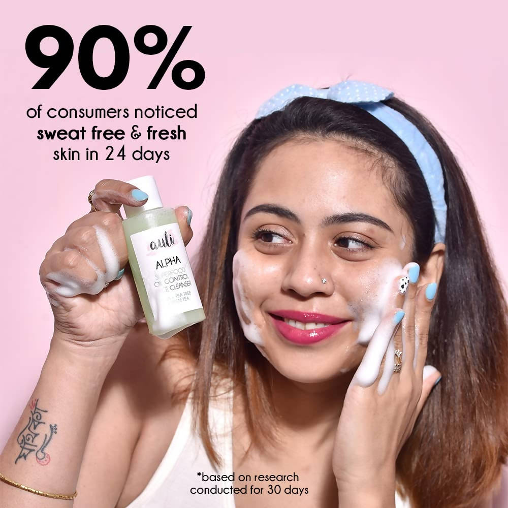 Auli Alpha Super Food Oil Control Face Cleanser - Distacart