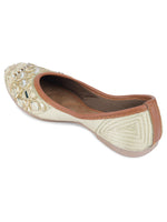 Thumbnail for Desi Colour Women Indian Ethnic Footwear-Heavy Emb -1 - Distacart