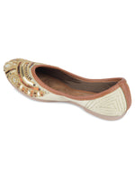 Thumbnail for Desi Colour Women Indian Ethnic Footwear-Heavy Emb -2 - Distacart