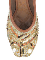 Thumbnail for Desi Colour Women Indian Ethnic Footwear-Heavy Emb -2 - Distacart