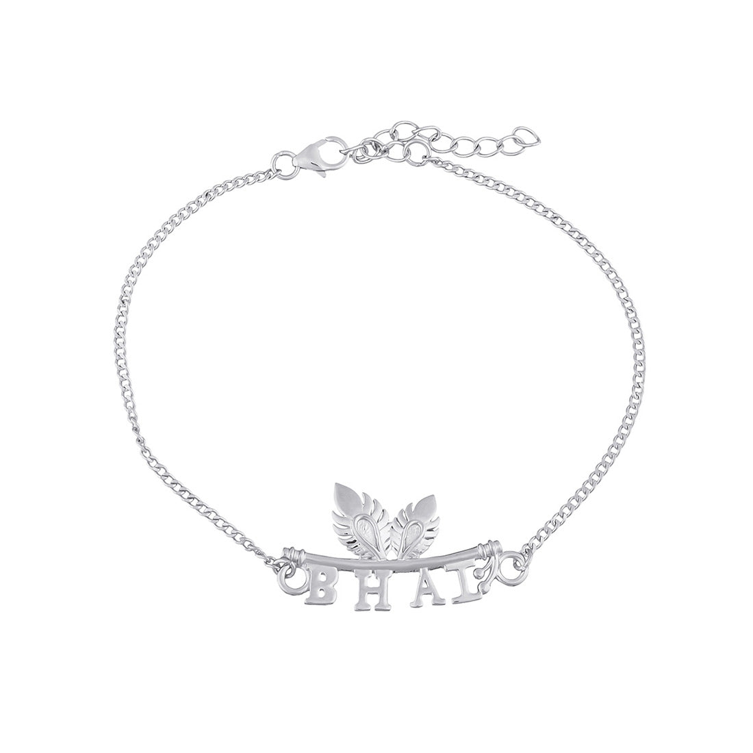 trueBrowns 925 Sterling Silver Stunning BHAI Bracelet Rakhi
