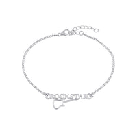 Thumbnail for trueBrowns 925 Sterling Silver Precious ROCKSTAR Bracelet Rakhi