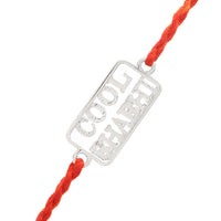 Thumbnail for trueBrowns 925 Sterling Silver Precious Cool Bhabhi Thread Rakhi