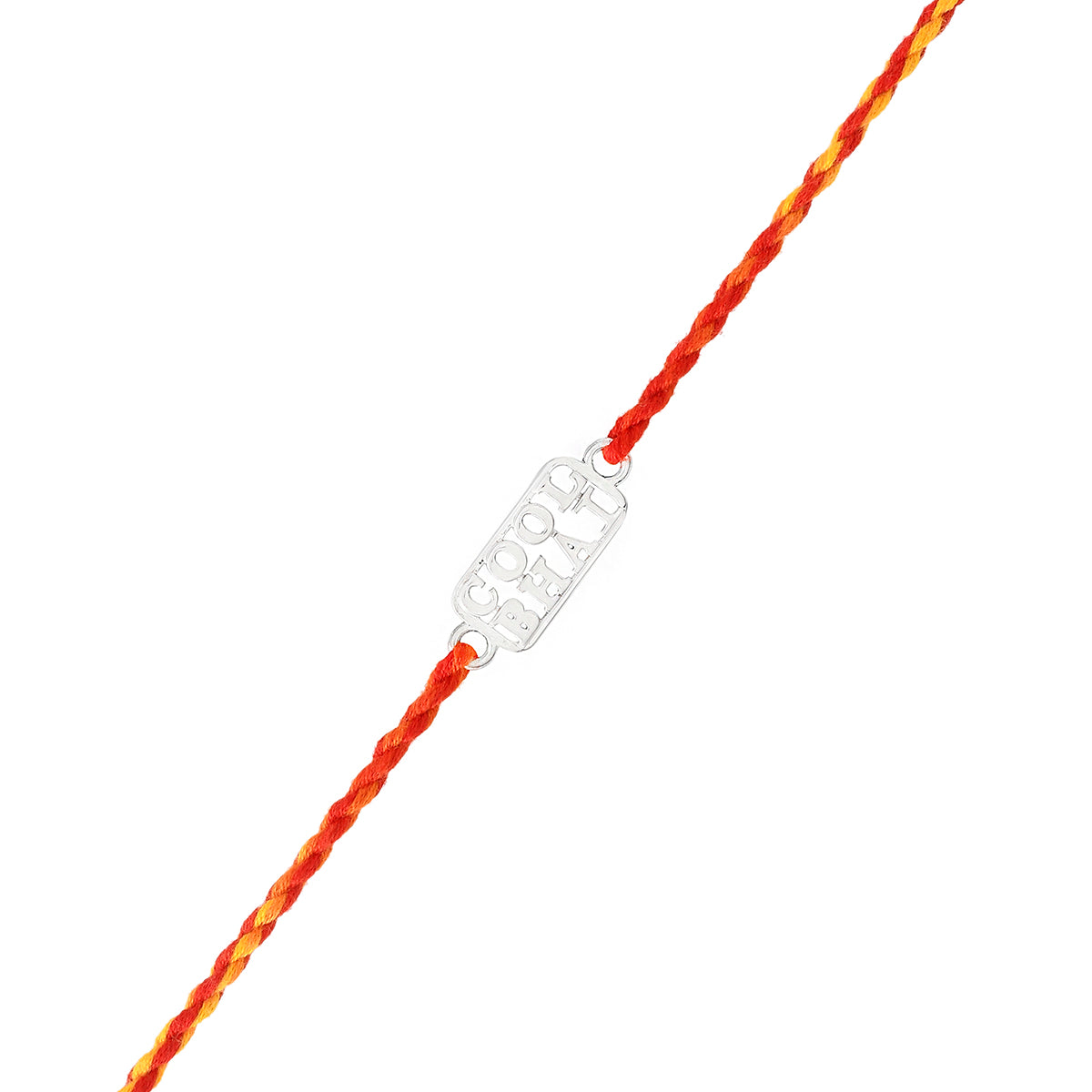 trueBrowns 925 Sterling Silver Precious Cool Bhai Thread Rakhi