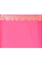 Thumbnail for Joban Fashion Hot Pink Soft Pure Handloom Banarasi Silk Saree