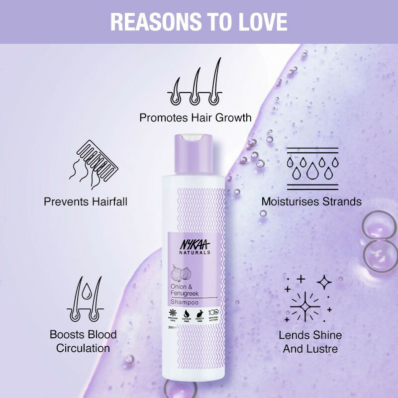 Nykaa Naturals Hair Growth Shampoo - Distacart