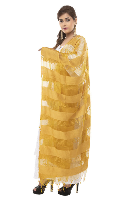 Mominos Fashion Moeza Cotton Payal Design Golden Dupatta - Distacart