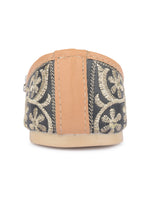 Thumbnail for Desi Colour Women Indian Ethnic Footwear-Black Gungroo - Distacart