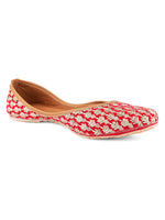Thumbnail for Desi Colour Women Indian Ethnic Footwear-Ruby by DC - Distacart