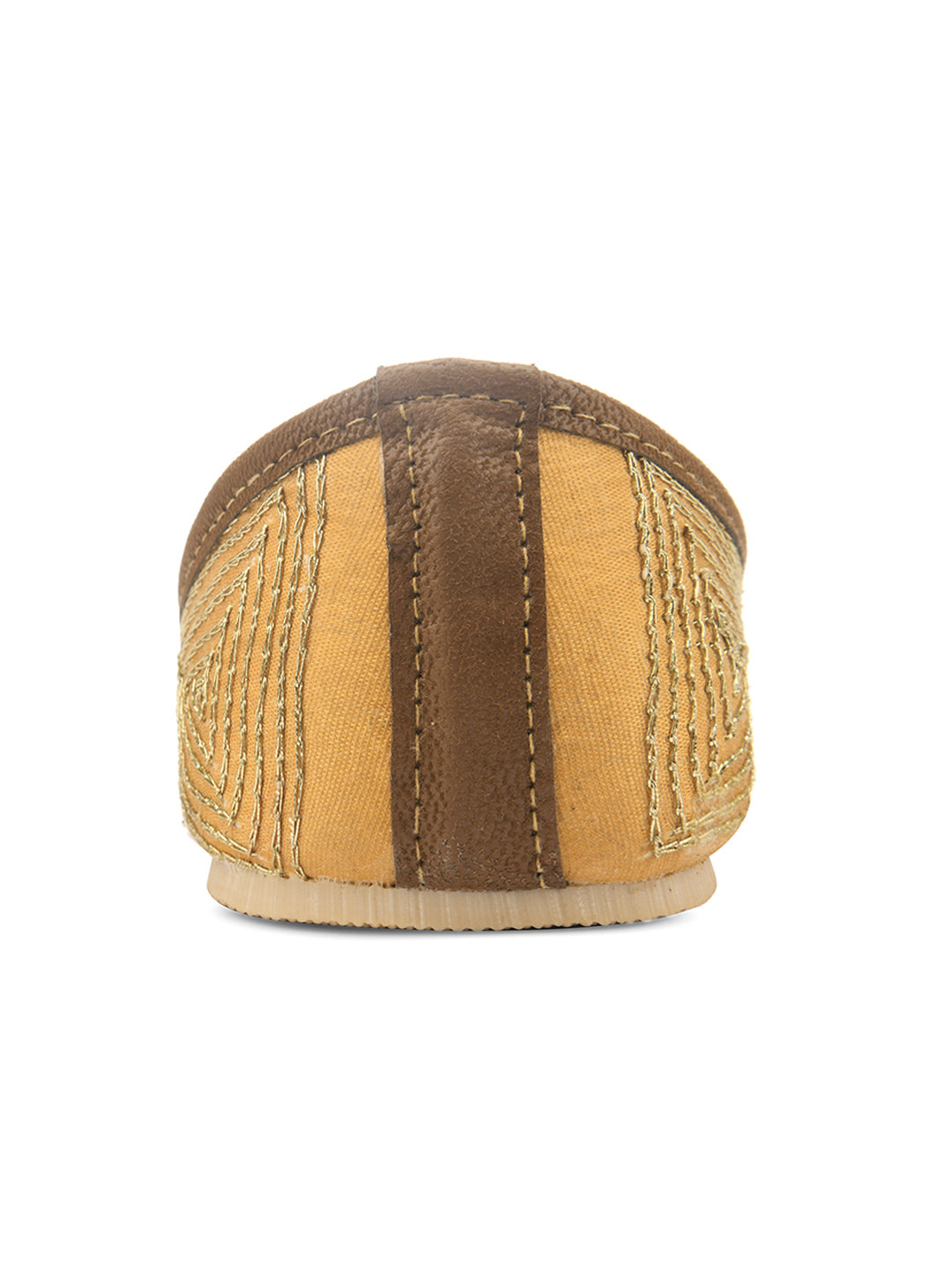 Desi Colour Women Indian Ethnic Footwear-TPR-Golden Lines - Distacart