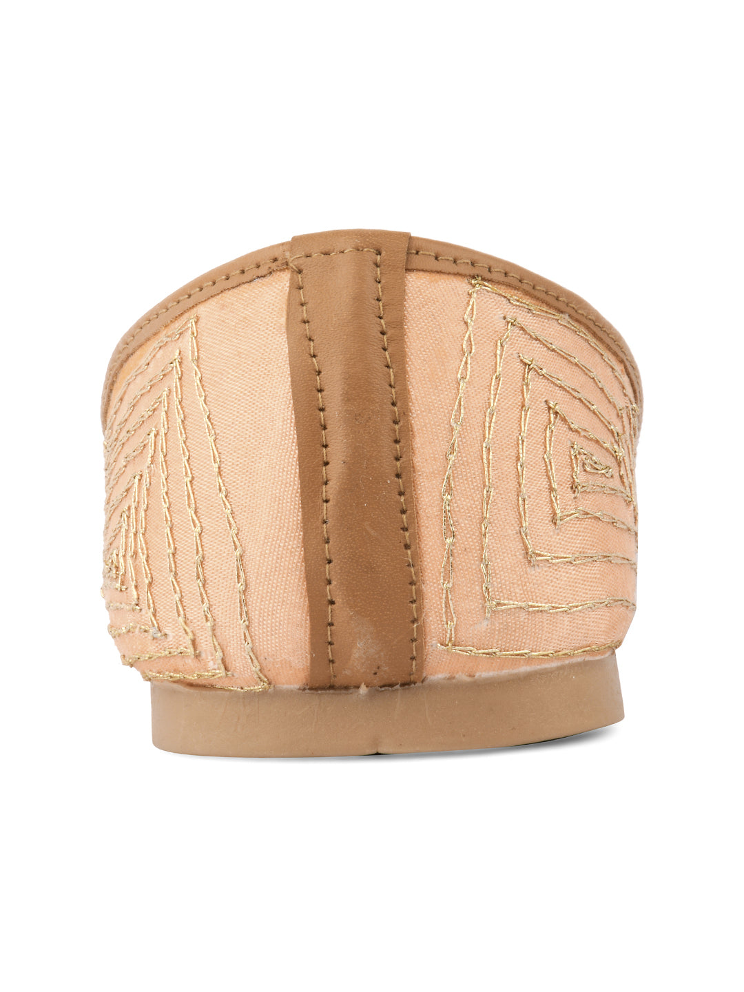 Desi Colour Women Indian Ethnic Footwear-Party Collection - Peach - Distacart